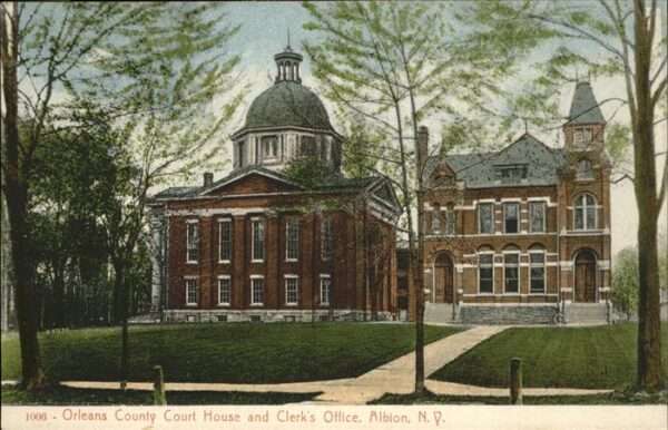 Albion New York Orleans County Court House
Clerk's Off