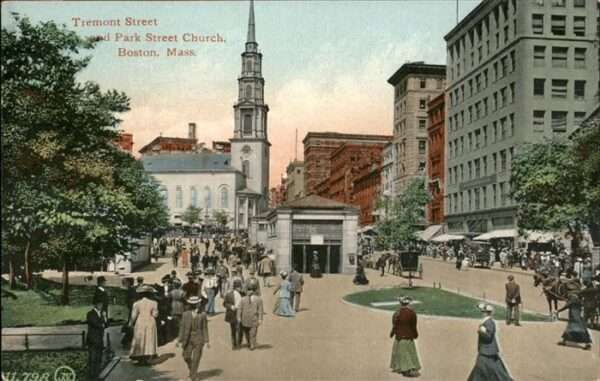 Boston Massachusetts Tremont Street
Park Street Church
