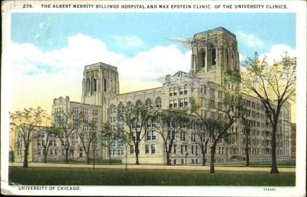 Chicago Heights Albert merritt Billings Hospital
max E