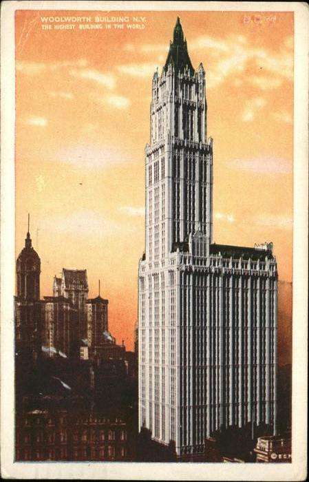 New York City Woolworth Building