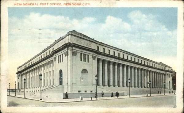 New York City New General Post Office