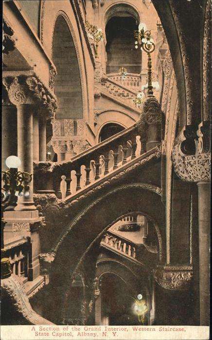 Albany New York State Capitol
Western Staircase