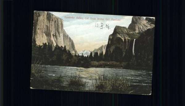 Yosemite Valley Californiaridal Veil Meadow