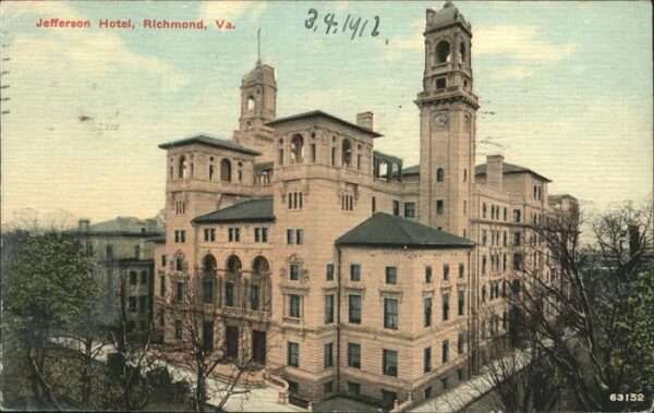 Richmond Virginia Jefferson Hotel