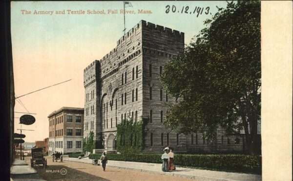 Fall River Massachusetts Armory and Textile School