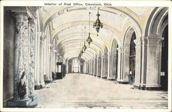 Cleveland Ohio Post Office Interior