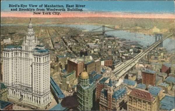 New York City Manhattan
East River
Brooklyn
Woolwo