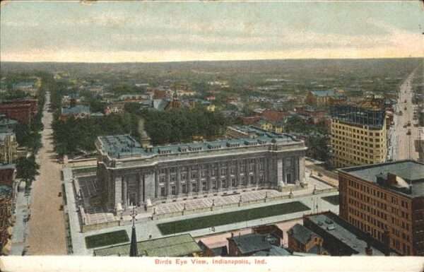 Indianapolis Bird`s Eye View