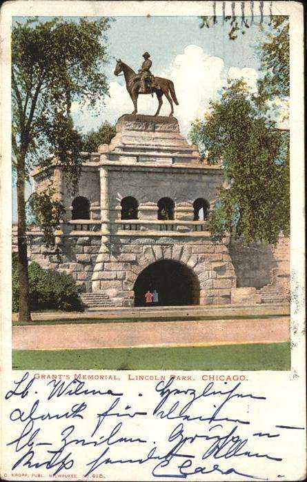 New York City Chicago
Lincoln Park
Grants Memorial