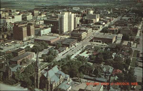 Lincoln Nebraska Skyline