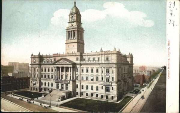 Detroit Michigan County Building