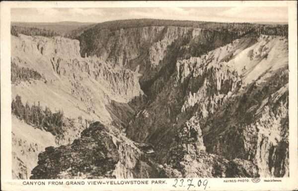 Yellowstone National Park Canyon