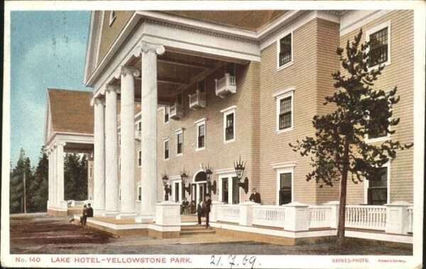 Yellowstone National Park Lake Hotel