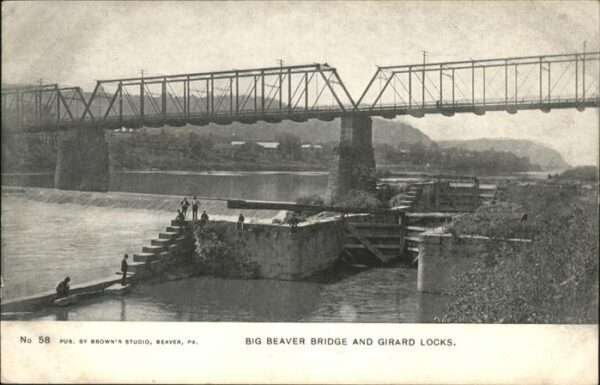 Girard Locks Big Beaver Bridge