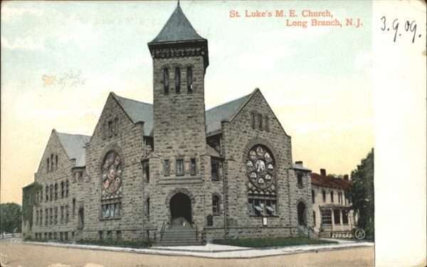 Long Branch New Jersey St. Luke`s M.E. Church
