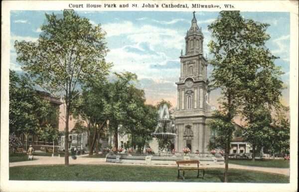 Milwaukee Wisconsin Court House Park
St. John`s Cathedral