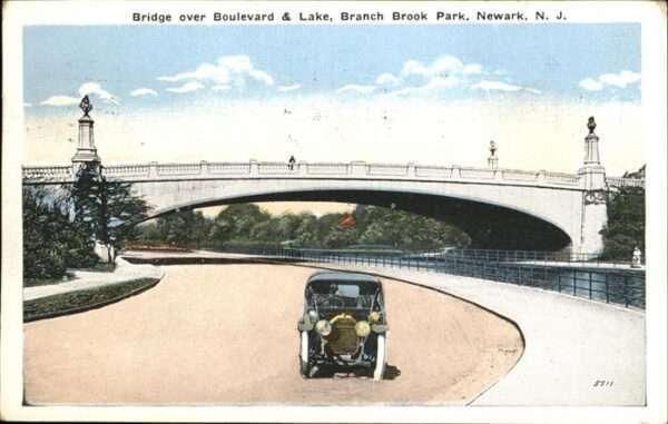 Newark New Jersey Branch Brook Park
Bridge over Boulevar