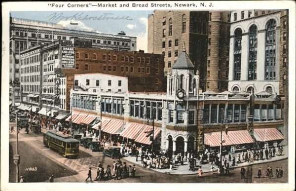 Newark New Jersey Four Corners
market
Broad Streets