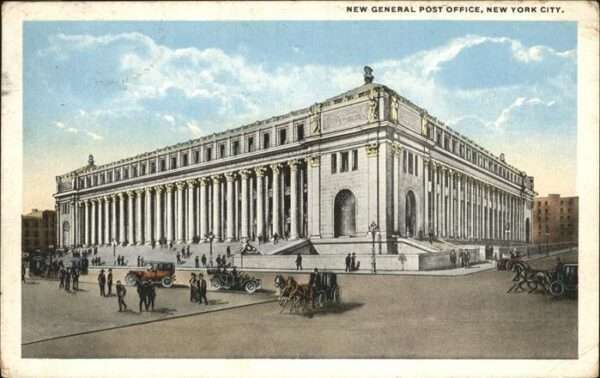 New York City New General Post Office