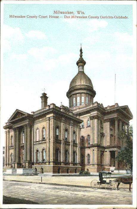 Milwaukee Wisconsin County Court House