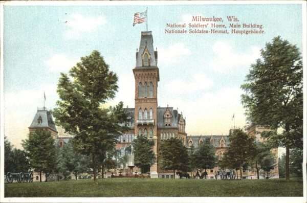 Milwaukee Wisconsin National Soldiers Home
Main Building
