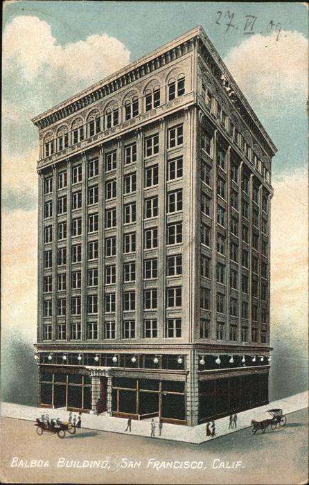 San Francisco California Balboa Building