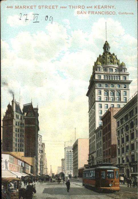 San Francisco California Market Street