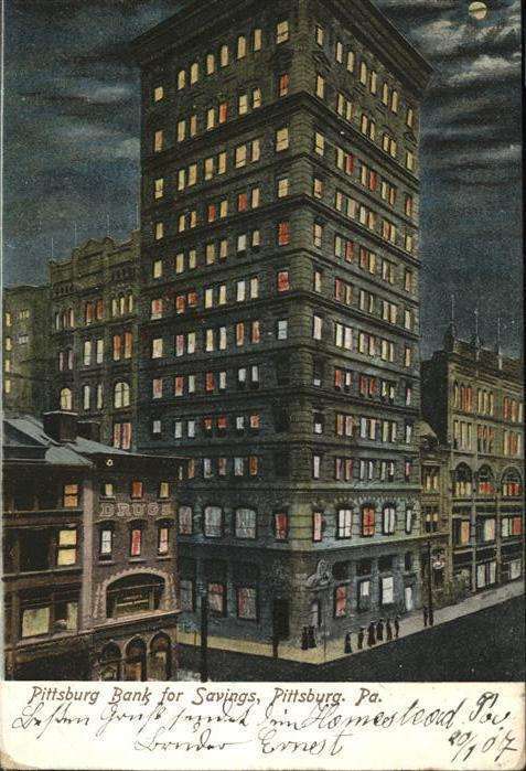 Pittsburg Pennsylvania Bank for Savings