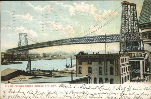 New York City Williamsburg-Bridge