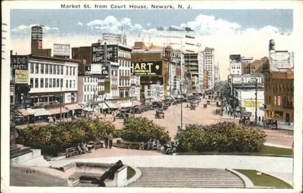 Newark New Jersey Market Street
Court House