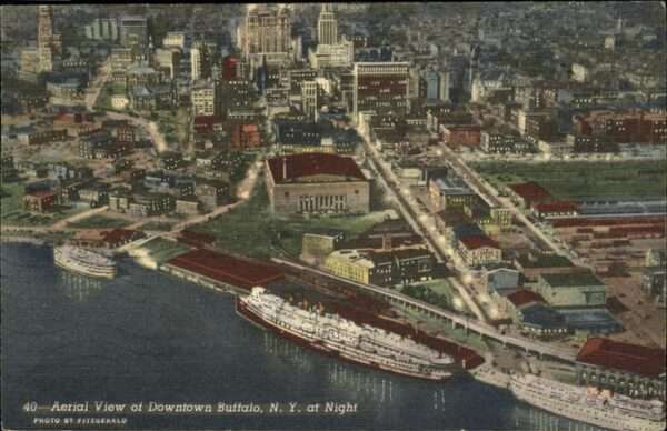 Buffalo New York Aerial View