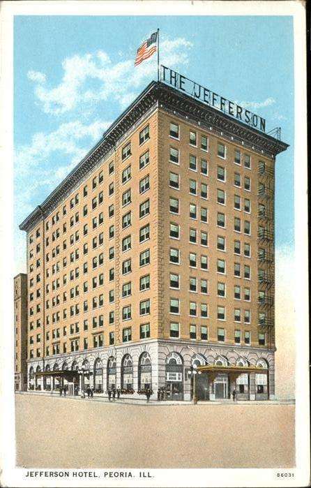 Peoria Illinois  Jefferson Hotel
