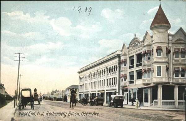 West End New Jersey Rothenberg Block 
Ocean Avenue