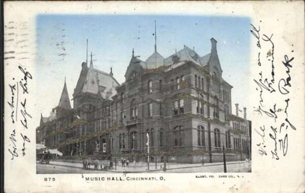 Cincinnati Ohio Music Hall
