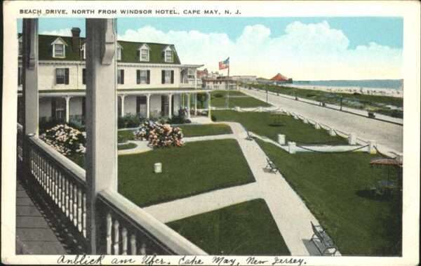 Cape May Beach Drive Windsor Hotel