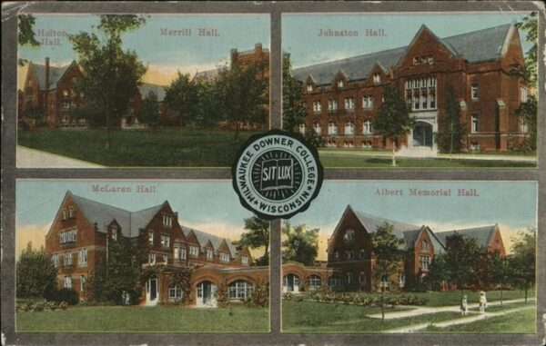 Milwaukee Wisconsin Merrill Hall Johnston Hall Albert Memor