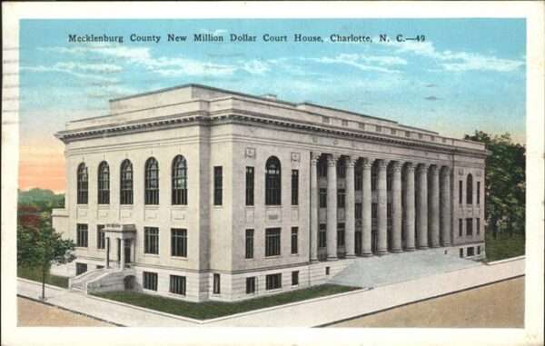 Charlotte North Carolina Mecklenburg County New Million Dollar H