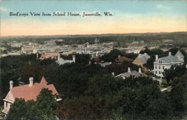 Janesville Wisconsin Bird_s-eye View