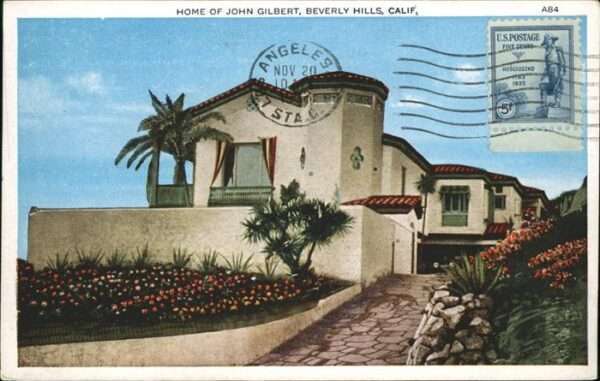 Beverly Hills California Home John Gilbert