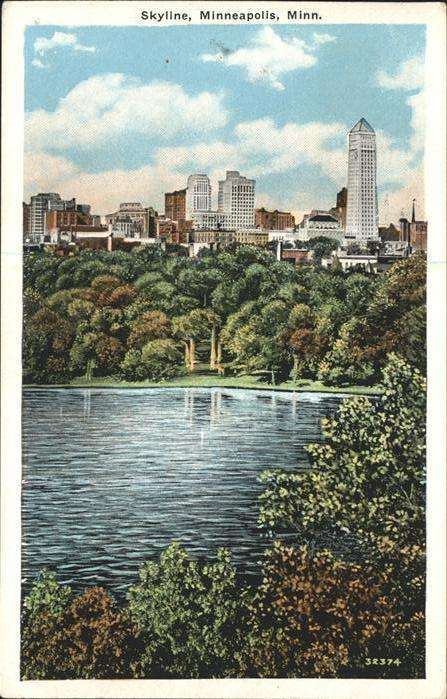 Minneapolis Minnesota Skyline