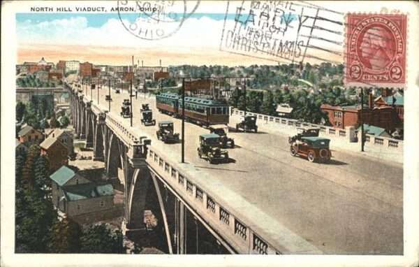 Akron Ohio North Hill Viaduct