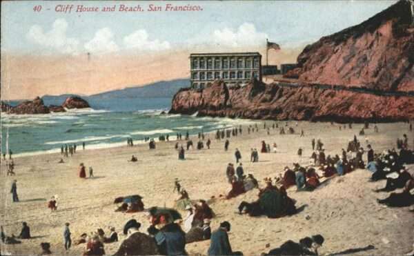 San Francisco California Cliff House Beach