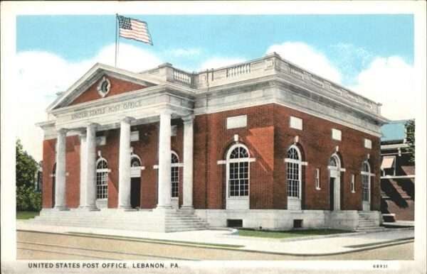 Lebanon Pennsylvania Post Office
