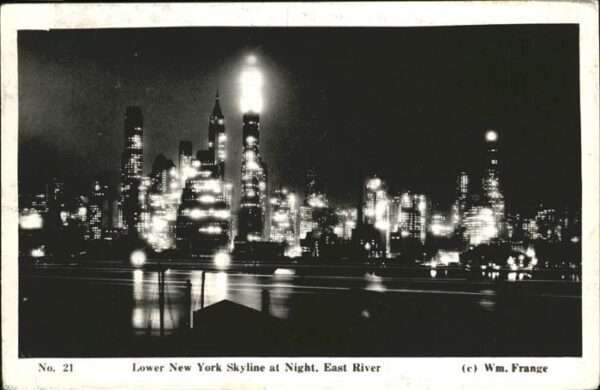 New York City Skyline East River
