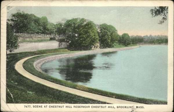 Brookline Massachusetts Chestnut Hill Reservoir