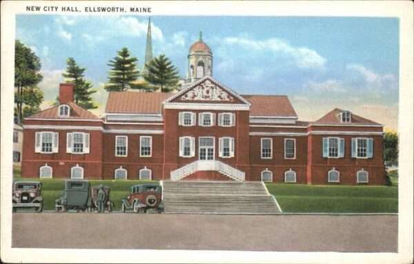 Ellsworth Maine New City Hall