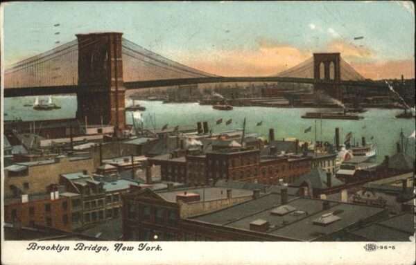New York City Brooklyn Bridge