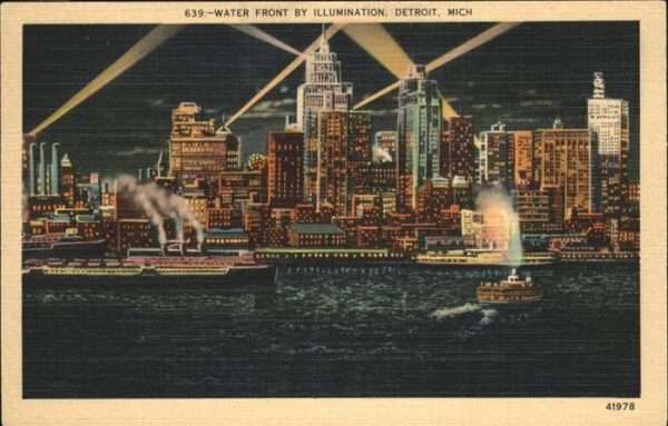 Detroit Michigan Water Front