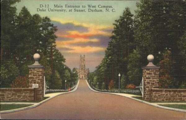 Durham New York Duke University Campus