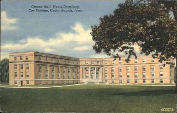 Cedar Rapids Iowa Greene Hall Men's Dormitory